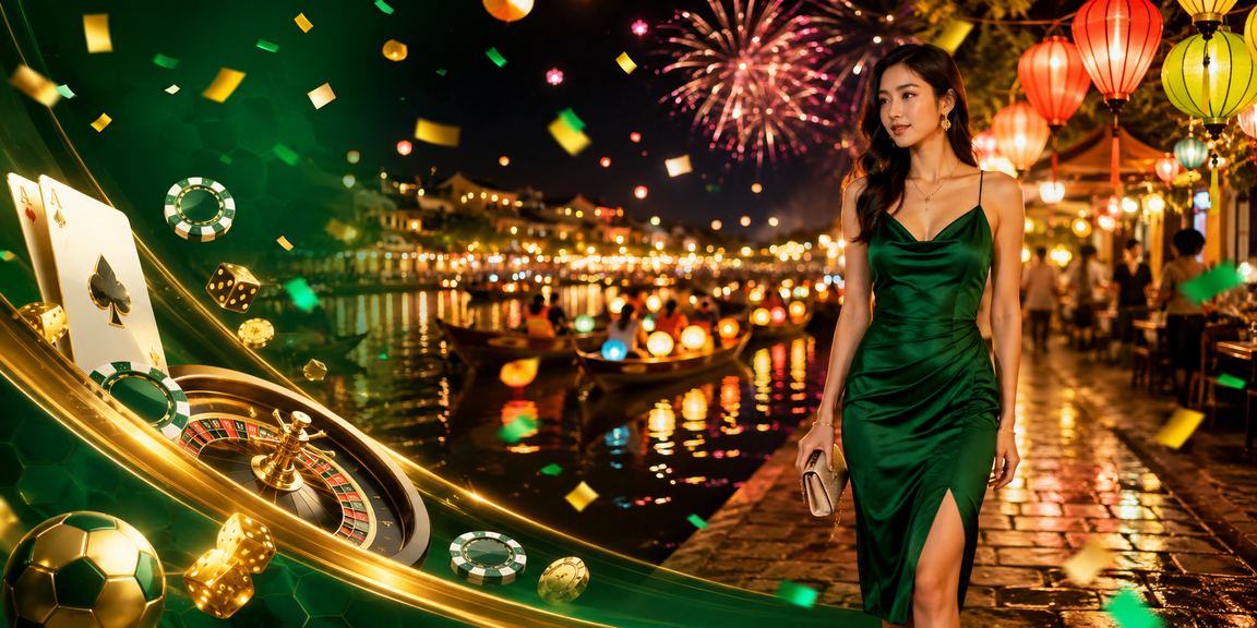 Không khí casino đêm tại Hội An – gợi cảm hứng cho giao diện 678win